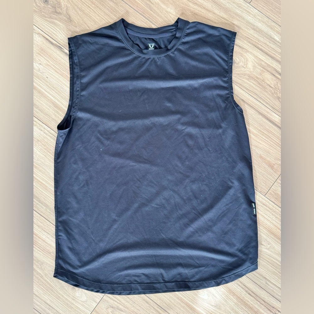 ASRV Blsck Sleeveless Tank Top
